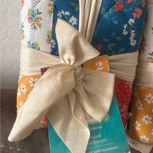 The Pioneer Woman Floral Patch Sham Set - Red and Cream